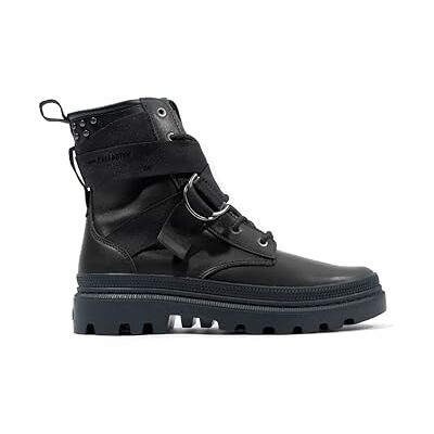 94367 Palladium Kobieta Pallatrooper Ankle Boot, czarny, 41 EU 94367 Palladium Kobieta Pallatrooper Ankle Boot, czarny, 41 EU