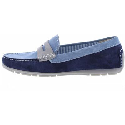 68689 Sioux Damskie mokasyny Carmona, Indygo Detox Nuvola, 38.5 EU 68689 Sioux Damskie mokasyny Carmona, Indygo Detox Nuvola, 38.5 EU