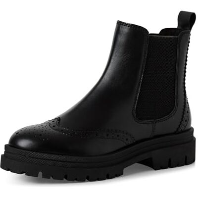 2-25400-43 MARCO TOZZI Damskie buty Chelsea , czarny, 39 EU 2-25400-43 MARCO TOZZI Damskie buty Chelsea , czarny, 39 EU