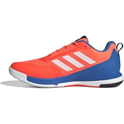 NLF34 adidas Mężczyźni Novaflight 2 Indoor Shoes, Team Solar Orange/Zero Metalic/Bright Royal, 50 EU NLF34 adidas Mężczyźni Novaflight 2 Indoor Shoes, Team Solar Orange/Zero Metalic/Bright Royal, 50 EU