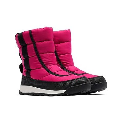 1916581 Sorel Buty zimowe unisex dziecięce WHITNEY II PUFFY MID WP, Czerwony kaktus różowy X czarny, 39 EU 1916581 Sorel Buty zimowe unisex dziecięce WHITNEY II PUFFY MID WP, Czerwony kaktus różowy X czarny, 39 EU