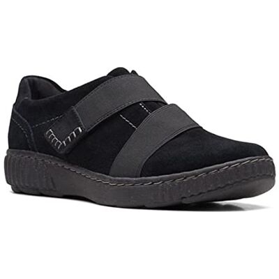 26167700 Clarks Caroline Holly Oxford damskie, czarny, imitacja weluru, 38.5 EU Weit 26167700 Clarks Caroline Holly Oxford damskie, czarny, imitacja weluru, 38.5 EU Weit