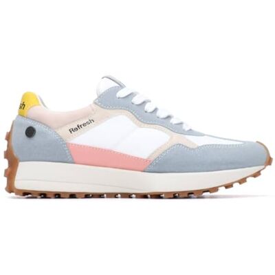 175038 REFRESH Sneakers Kobiety Niebieski dżinsowy Wygodne i wszechstronne obuwie – moda casualowa Model 01 (Rozmiar 39) 175038 REFRESH Sneakers Kobiety Niebieski dżinsowy Wygodne i wszechstronne obuwie – moda casualowa Model 01 (Rozmiar 39)