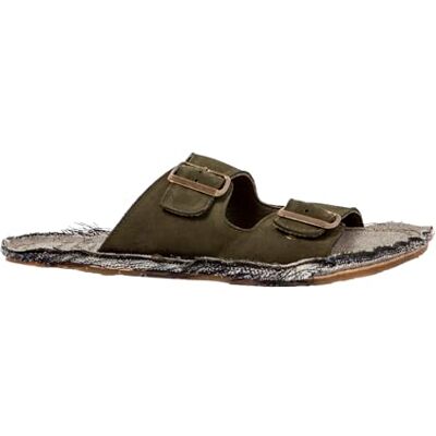 N598 El Naturalista RECYCLUS Unisex, płaskie sandały dla dorosłych, Kaki, 46 EU szerokość, khaki, 46 EU Ancho N598 El Naturalista RECYCLUS Unisex, płaskie sandały dla dorosłych, Kaki, 46 EU szerokość, khaki, 46 EU Ancho