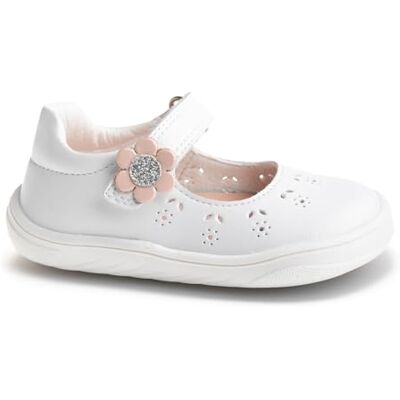 057505 Pablosky Dixan , płaskie buty Mary Jane, biała, 27 EU/szerokie 057505 Pablosky Dixan , płaskie buty Mary Jane, biała, 27 EU/szerokie