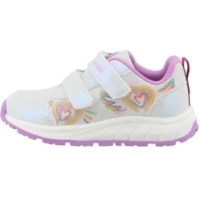 95L0083002 Lurchi Dziewczęce Sneakersy, Srebrny brokat, 31 EU szeroki 95L0083002 Lurchi Dziewczęce Sneakersy, Srebrny brokat, 31 EU szeroki