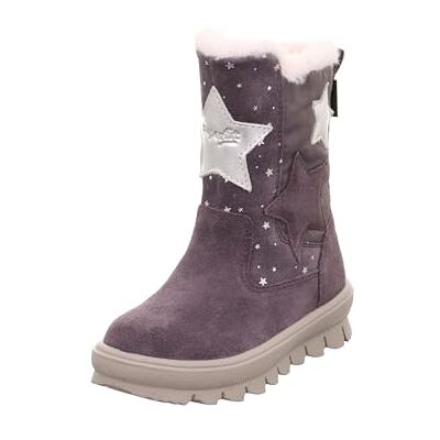 1000219 Superfit Dziewczęce Flavia Gore-tex buty zimowe z ciepłą podszewką, Fioletowy srebrny 8500, 26 EU wąski 1000219 Superfit Dziewczęce Flavia Gore-tex buty zimowe z ciepłą podszewką, Fioletowy srebrny 8500, 26 EU wąski