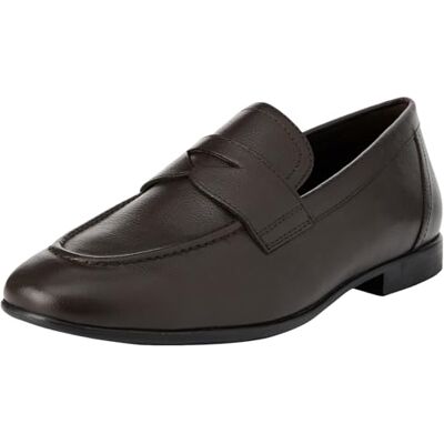 U35CCA Sapienza Dark Brown Geox U35CCA mądrości ciemny brązowy eleganckie mokasyny dla mężczyzn skórzane dno gumowe, Dark Brown, 43 EU U35CCA Sapienza Dark Brown Geox U35CCA mądrości ciemny brązowy eleganckie mokasyny dla mężczyzn skórzane dno gumowe, Dark Brown, 43 EU