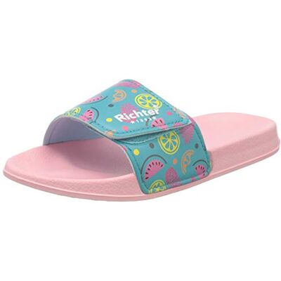 8750-1171 Richter Kinderschuhe Dziewczęce sandały Richterlette, turkusowy Jade Print Melon 28 EU 8750-1171 Richter Kinderschuhe Dziewczęce sandały Richterlette, turkusowy Jade Print Melon 28 EU