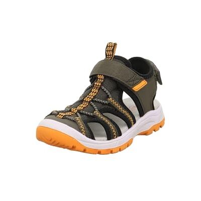1-009030-7000 Superfit Tornado Light Sandały Chłopcy, Zielony pomarańczowy 7000, 27 EU 1-009030-7000 Superfit Tornado Light Sandały Chłopcy, Zielony pomarańczowy 7000, 27 EU