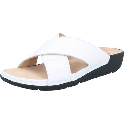 01465-101 Berkemann Damskie kapcie Vania białe, rozmiar 42 2/3 EU, biały, 42 2/3 EU 01465-101 Berkemann Damskie kapcie Vania białe, rozmiar 42 2/3 EU, biały, 42 2/3 EU