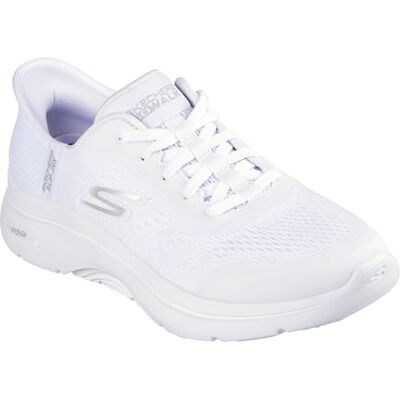125319-WHT Skechers Damskie buty sportowe Go Walk Arch Fit 2.0 ValenciaSneaker, Białe wykończenie tekstylne, 38 EU 125319-WHT Skechers Damskie buty sportowe Go Walk Arch Fit 2.0 ValenciaSneaker, Białe wykończenie tekstylne, 38 EU
