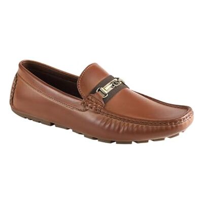 gmAARAV Guess Men's Aarav Driving Style Loafer, Cognac 210, 9 gmAARAV Guess Men's Aarav Driving Style Loafer, Cognac 210, 9