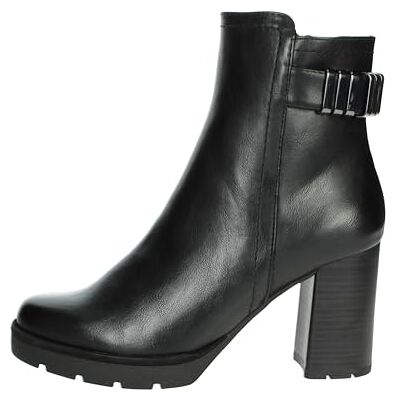 2-25415-43 MARCO TOZZI Damskie botki Zip+Slip , czarny, 36 EU 2-25415-43 MARCO TOZZI Damskie botki Zip+Slip , czarny, 36 EU