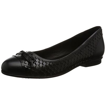 265503-51052 ECCO Damskie baleriny zamknięte Touch Balleriny, czarny czarny 51052black Black 35 EU 265503-51052 ECCO Damskie baleriny zamknięte Touch Balleriny, czarny czarny 51052black Black 35 EU