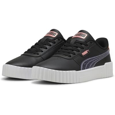 400607 PUMA Carina 3.0 Blurry Dreams JR Sneaker, czarno-lawendowy alert różowe owoce, 4,5 UK, Puma Czarna lawenda alert różowy owoc, 4.5 UK 400607 PUMA Carina 3.0 Blurry Dreams JR Sneaker, czarno-lawendowy alert różowe owoce, 4,5 UK, Puma Czarna lawenda alert różowy owoc, 4.5 UK