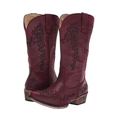 09-021-1566-1001RE-600 ROPER Judith Western buty damskie, Czerwony 40 EU 09-021-1566-1001RE-600 ROPER Judith Western buty damskie, Czerwony 40 EU