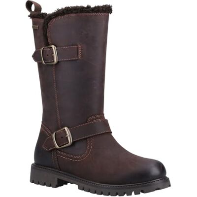 HP Hush Puppies Damskie buty do połowy łydki Kubuś, Brązowy, 40 EU HP Hush Puppies Damskie buty do połowy łydki Kubuś, Brązowy, 40 EU