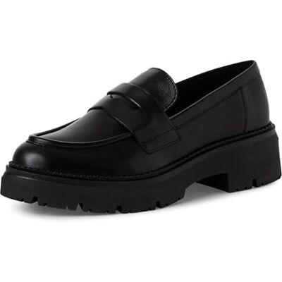 2-24790-45 MARCO TOZZI Loafer damskie , czarny, 39 EU 2-24790-45 MARCO TOZZI Loafer damskie , czarny, 39 EU