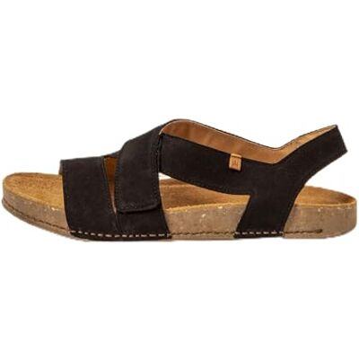 N5799 El Naturalista Balance, płaskie sandały unisex dla dorosłych, czarne, szerokość 45 EU, Czarny (Black), 45 EU szerokie N5799 El Naturalista Balance, płaskie sandały unisex dla dorosłych, czarne, szerokość 45 EU, Czarny (Black), 45 EU szerokie