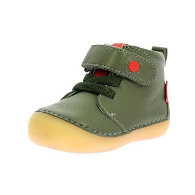 972420-10-20 KICKERS SONIZIKRO Botki do kostki dla chłopców, unisex, dla dzieci, 34, ZIELONY, 2 UK Child 972420-10-20 KICKERS SONIZIKRO Botki do kostki dla chłopców, unisex, dla dzieci, 34, ZIELONY, 2 UK Child