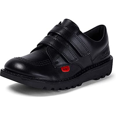 1KF0000434BTW_BLK Kickers Unisex Kick Lo Hook And Loop Oxford dla dzieci, czarny czarny Black 27 EU 1KF0000434BTW_BLK Kickers Unisex Kick Lo Hook And Loop Oxford dla dzieci, czarny czarny Black 27 EU