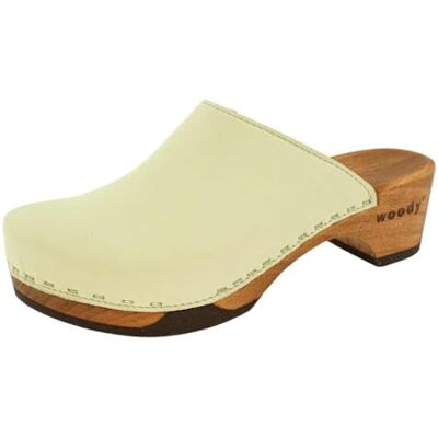 8418 Woody Katharina damskie buty drewniane, zielone, rozmiar 37 EU, zielony, 37 eu 8418 Woody Katharina damskie buty drewniane, zielone, rozmiar 37 EU, zielony, 37 eu