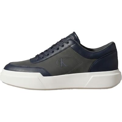 HM0HM02326PTW42 Calvin Klein Chunky Cups Laceup OXF Mix Mat Hm0hm02326, niski top męski, szary węgiel Calvin Navy, 42 EU HM0HM02326PTW42 Calvin Klein Chunky Cups Laceup OXF Mix Mat Hm0hm02326, niski top męski, szary węgiel Calvin Navy, 42 EU