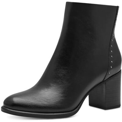 2-25391-43 Marco Tozzi Damskie botki Zip+Slip modne kozaki, czarne, 39 EU, czarny, 39 EU 2-25391-43 Marco Tozzi Damskie botki Zip+Slip modne kozaki, czarne, 39 EU, czarny, 39 EU