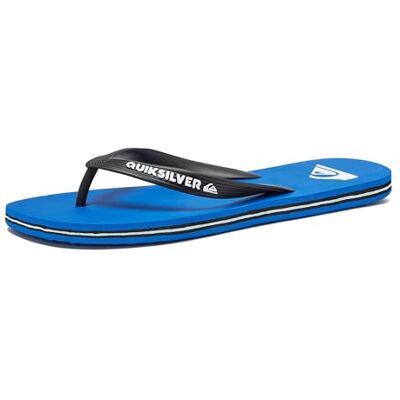 AQYL100601_XKBK Quiksilver Męskie buty kąpielowe Molokai Flip-flops For Men, czarny Czarny Negro Xkbk Black Blue Black Xkbk 40 EU AQYL100601_XKBK Quiksilver Męskie buty kąpielowe Molokai Flip-flops For Men, czarny Czarny Negro Xkbk Black Blue Black Xkbk 40 EU