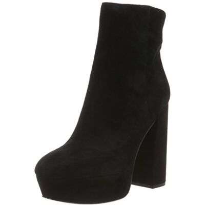 48656068_Black ALDO Damskie buty Hello z krótką cholewką, czarny Czarny Black Suede 91-37.5 EU 48656068_Black ALDO Damskie buty Hello z krótką cholewką, czarny Czarny Black Suede 91-37.5 EU
