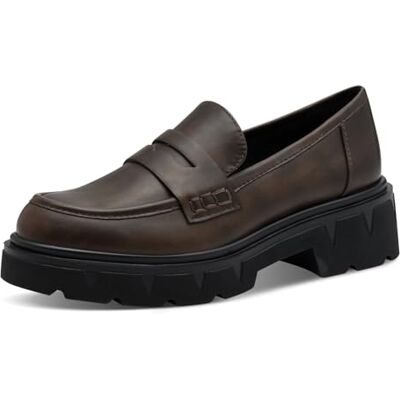 2-24717-45 MARCO TOZZI Kapcie damskie Loafer, mokka, 7,5 UK, Mocha, 41 EU 2-24717-45 MARCO TOZZI Kapcie damskie Loafer, mokka, 7,5 UK, Mocha, 41 EU