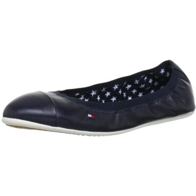 FG56815385 Tommy Hilfiger Dahlia baleriny dziewczęce, niebieski Blau Midnight 403-29 EU FG56815385 Tommy Hilfiger Dahlia baleriny dziewczęce, niebieski Blau Midnight 403-29 EU