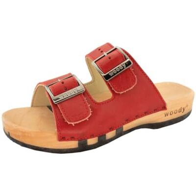6811D Woody Damskie buty drewniane Maxima, czerwone, rozmiar 41 EU, czerwony, 41 EU 6811D Woody Damskie buty drewniane Maxima, czerwone, rozmiar 41 EU, czerwony, 41 EU