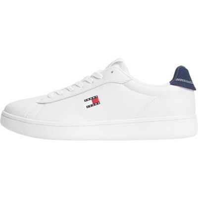 EM0EM01791 Tommy Jeans Męskie archiwum '98 Low Top, niebieski (RWB), 10,5 UK EM0EM01791 Tommy Jeans Męskie archiwum '98 Low Top, niebieski (RWB), 10,5 UK