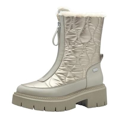2-26449-43 Marco Tozzi Damskie botki Zip+Slip modne kozaki, taupe MET.Comb, 38 EU, Taupe Met Comb, 38 EU 2-26449-43 Marco Tozzi Damskie botki Zip+Slip modne kozaki, taupe MET.Comb, 38 EU, Taupe Met Comb, 38 EU