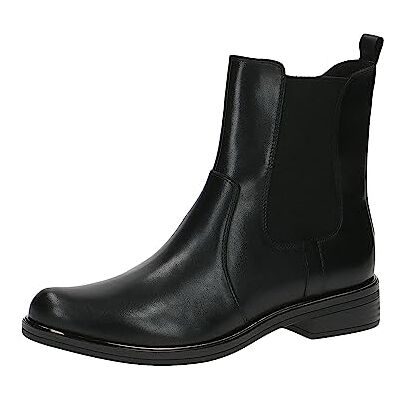 9-26402-41 Caprice Damskie botki płaskie sznurowane, Czarna papka, 37 EU 9-26402-41 Caprice Damskie botki płaskie sznurowane, Czarna papka, 37 EU