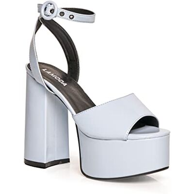 LMS 104 - Blue Patent LAMODA All for You Extreme Court Shoe damskie buty, Niebieski patent, 36 EU LMS 104 - Blue Patent LAMODA All for You Extreme Court Shoe damskie buty, Niebieski patent, 36 EU