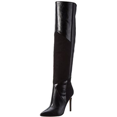 48724788_Black ALDO Cherell damskie kozaki z długim cholewką, czarny Czarny Black Leather 97-38.5 EU 48724788_Black ALDO Cherell damskie kozaki z długim cholewką, czarny Czarny Black Leather 97-38.5 EU