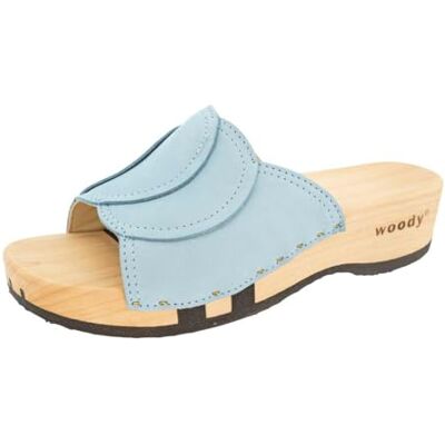 404 Woody Vanessa damskie buty drewniane, błękitne, 42 EU, błękitny, 42 EU 404 Woody Vanessa damskie buty drewniane, błękitne, 42 EU, błękitny, 42 EU