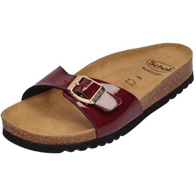 F300341066 Scholl Estelle, sandały damskie, wino, 37 EU, Wino, 37 EU F300341066 Scholl Estelle, sandały damskie, wino, 37 EU, Wino, 37 EU