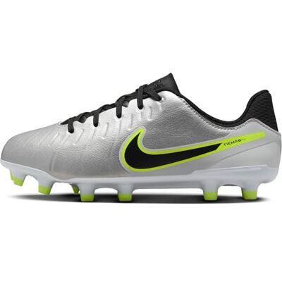 DV4348 Nike Legend 10 Academy Fg/Mg buty piłkarskie, metaliczne srebrne/czarne, wolt, 38 EU, Metaliczny srebrny czarny wolt, 38.5 EU DV4348 Nike Legend 10 Academy Fg/Mg buty piłkarskie, metaliczne srebrne/czarne, wolt, 38 EU, Metaliczny srebrny czarny wolt, 38.5 EU