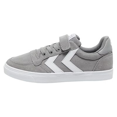203296_2368 hummel Stadil Low Low Junior buty sportowe dla dzieci, uniseks, Frost Grey 204 497 2094, 28 EU 203296_2368 hummel Stadil Low Low Junior buty sportowe dla dzieci, uniseks, Frost Grey 204 497 2094, 28 EU