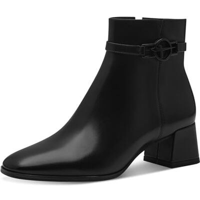 1-25352-43 Tamaris Damskie botki na obcasie , Czarny, 36 EU 1-25352-43 Tamaris Damskie botki na obcasie , Czarny, 36 EU
