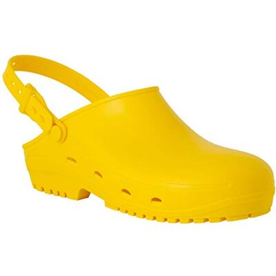 Max_400-35-gia REPOSA Unisex Max Clog, ŻÓŁTY 34 EU Max_400-35-gia REPOSA Unisex Max Clog, ŻÓŁTY 34 EU