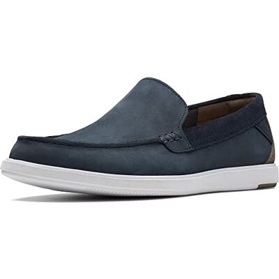 261724487 Clarks Bratton Loafer Mens Navy Nubuck, 7 261724487 Clarks Bratton Loafer Mens Navy Nubuck, 7