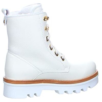 Mooly B2 Panama Jack Mooly Combat Boot damskie, biały, 40 EU Mooly B2 Panama Jack Mooly Combat Boot damskie, biały, 40 EU