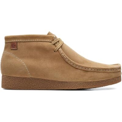 261594387 Clarks Buty męskie Shacre Boot Chukka, Ciemny piaskowy zamsz, 47 EU 261594387 Clarks Buty męskie Shacre Boot Chukka, Ciemny piaskowy zamsz, 47 EU