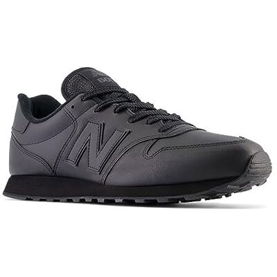 IA520BB8 New Balance Chłopięce 520v8 Bungee Lace Sneaker, Czarny, 5.5 UK IA520BB8 New Balance Chłopięce 520v8 Bungee Lace Sneaker, Czarny, 5.5 UK