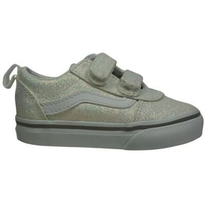 VN0A4BTFCJD1 Vans Ward Sneaker buty dziecięce, uniseks, Spring Glitter White, 18 EU VN0A4BTFCJD1 Vans Ward Sneaker buty dziecięce, uniseks, Spring Glitter White, 18 EU